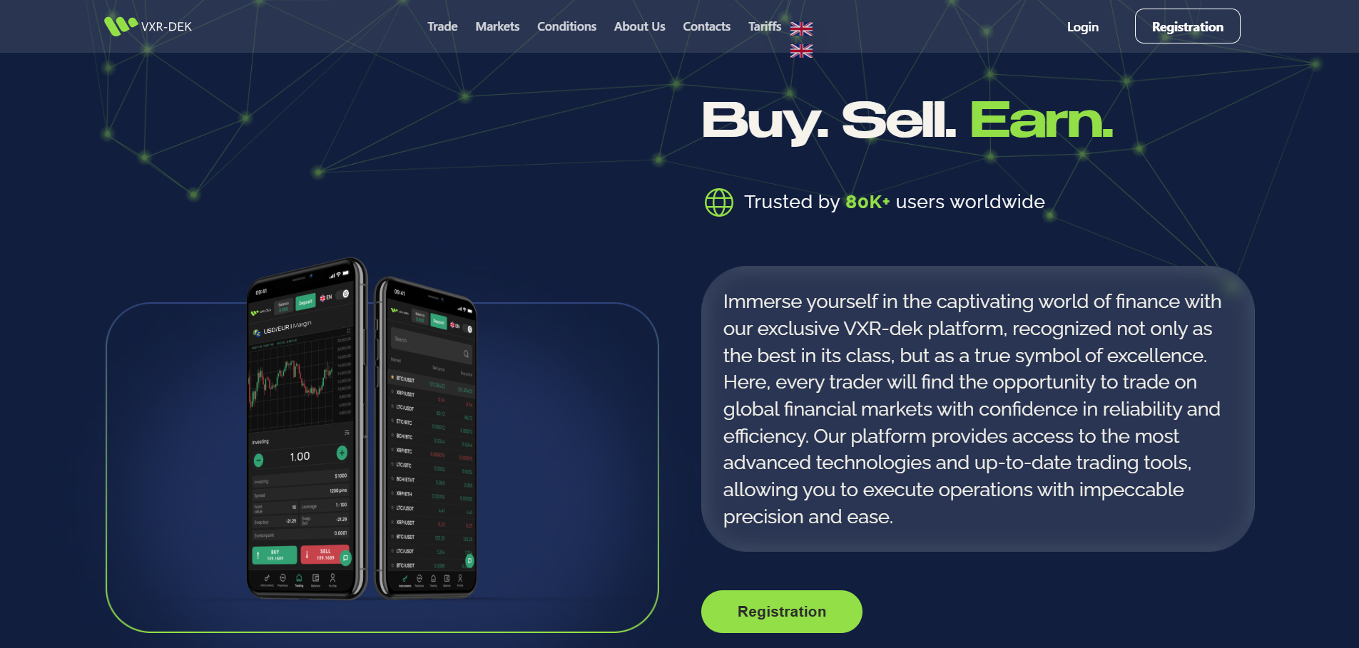 Псевдо-брокер VXR-dek (vxrdek.com, trade.vxrdek.com): схемы развода, отзывы клиентов и возврат денег